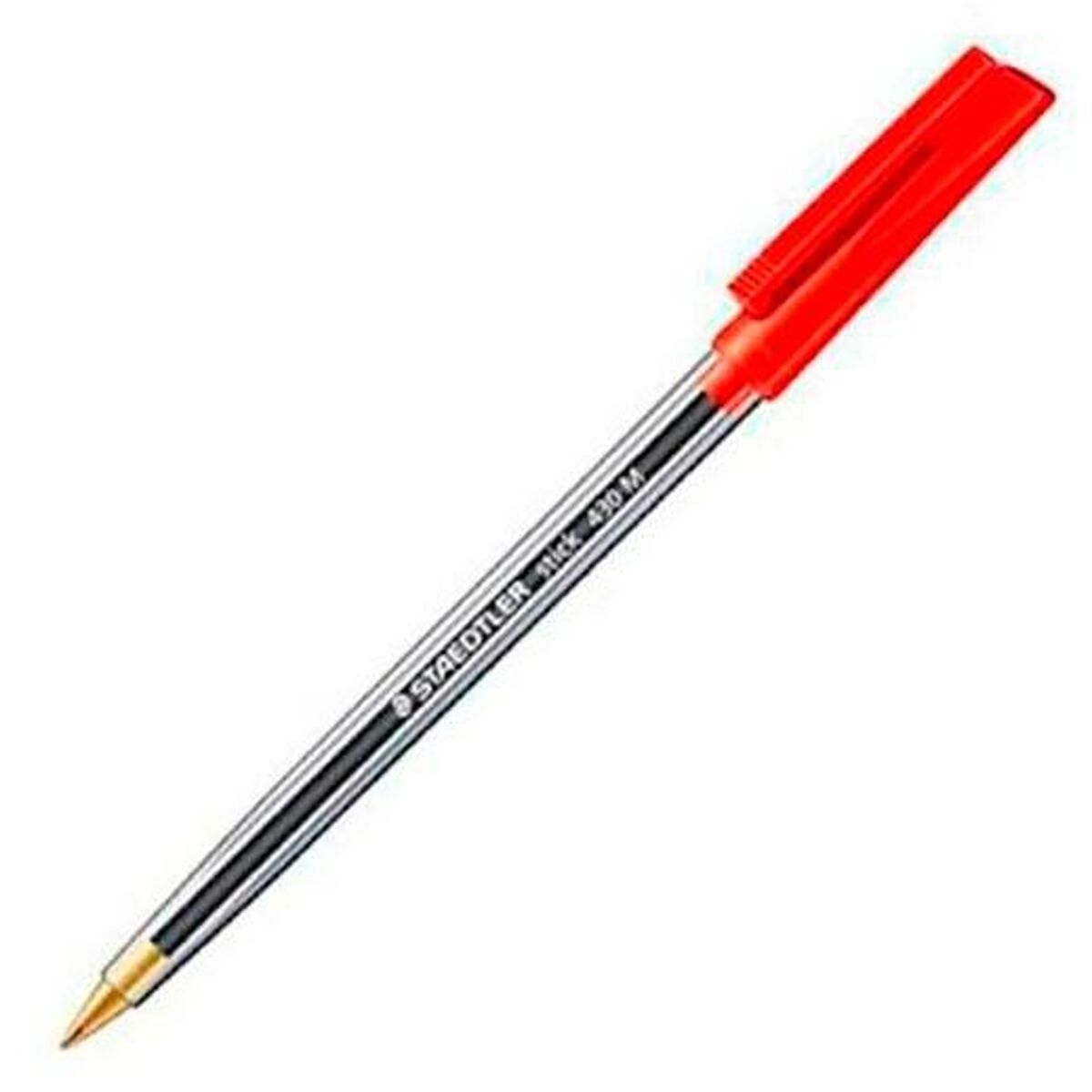 Penna Staedtler Stick 430 Röd (50 antal)